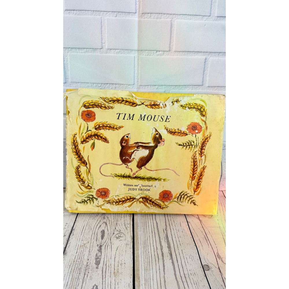 Vintage Tim Mouse Judy Brook Platt & Munk Childrens Book Illustrated Hardcover